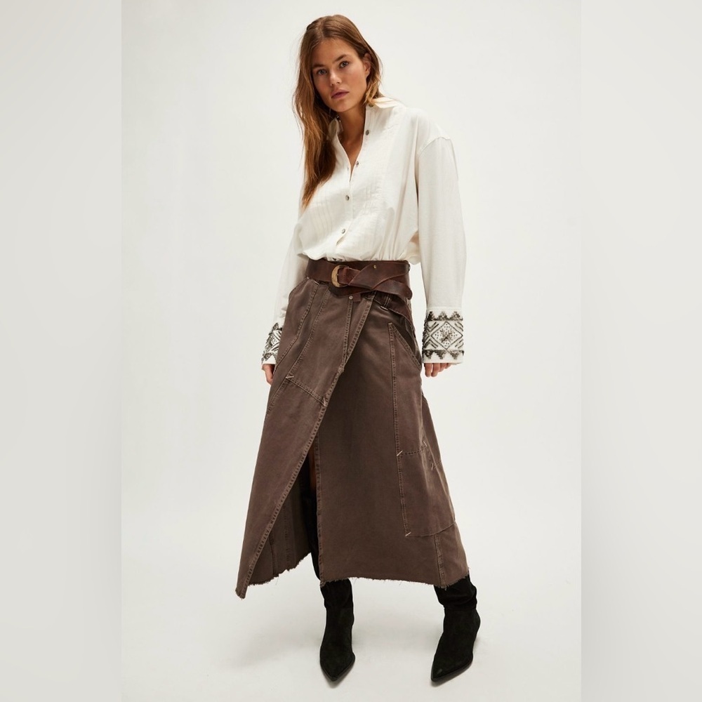 We The Free Daria Maxi Skirt Size 6 NWT